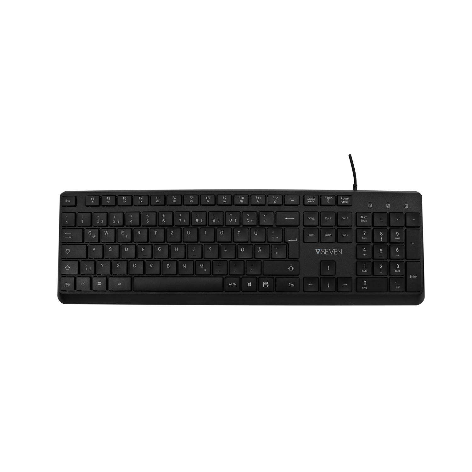 V7 USB PRO KEYBOARD MOUSE ES - Tastatur - QWERTY