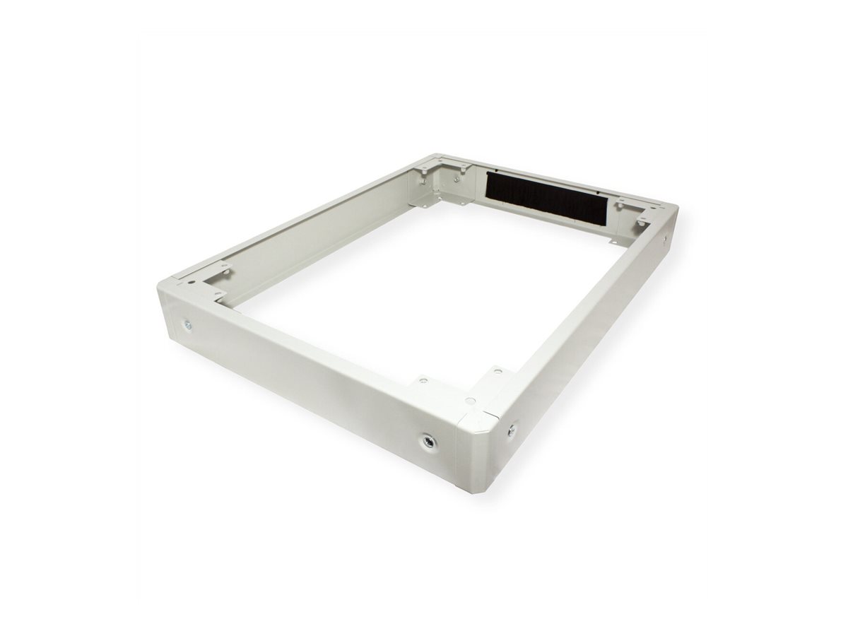 ROLINE Rack-Basis - 600 x 800 mm (B x T) - RAL 7035, Hellgrau - 48.3 cm (19)