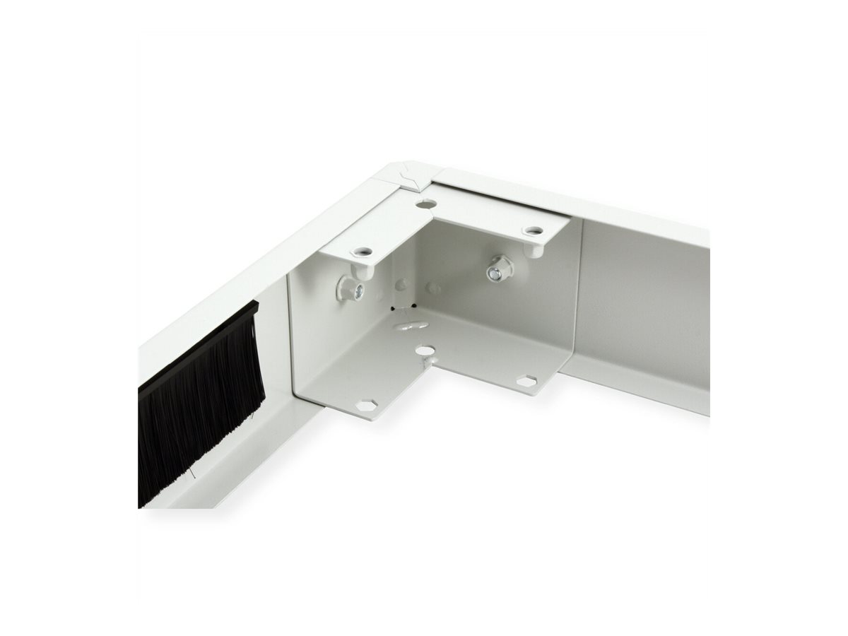 ROLINE Rack-Basis - 600 x 800 mm (B x T) - RAL 7035, Hellgrau - 48.3 cm (19)