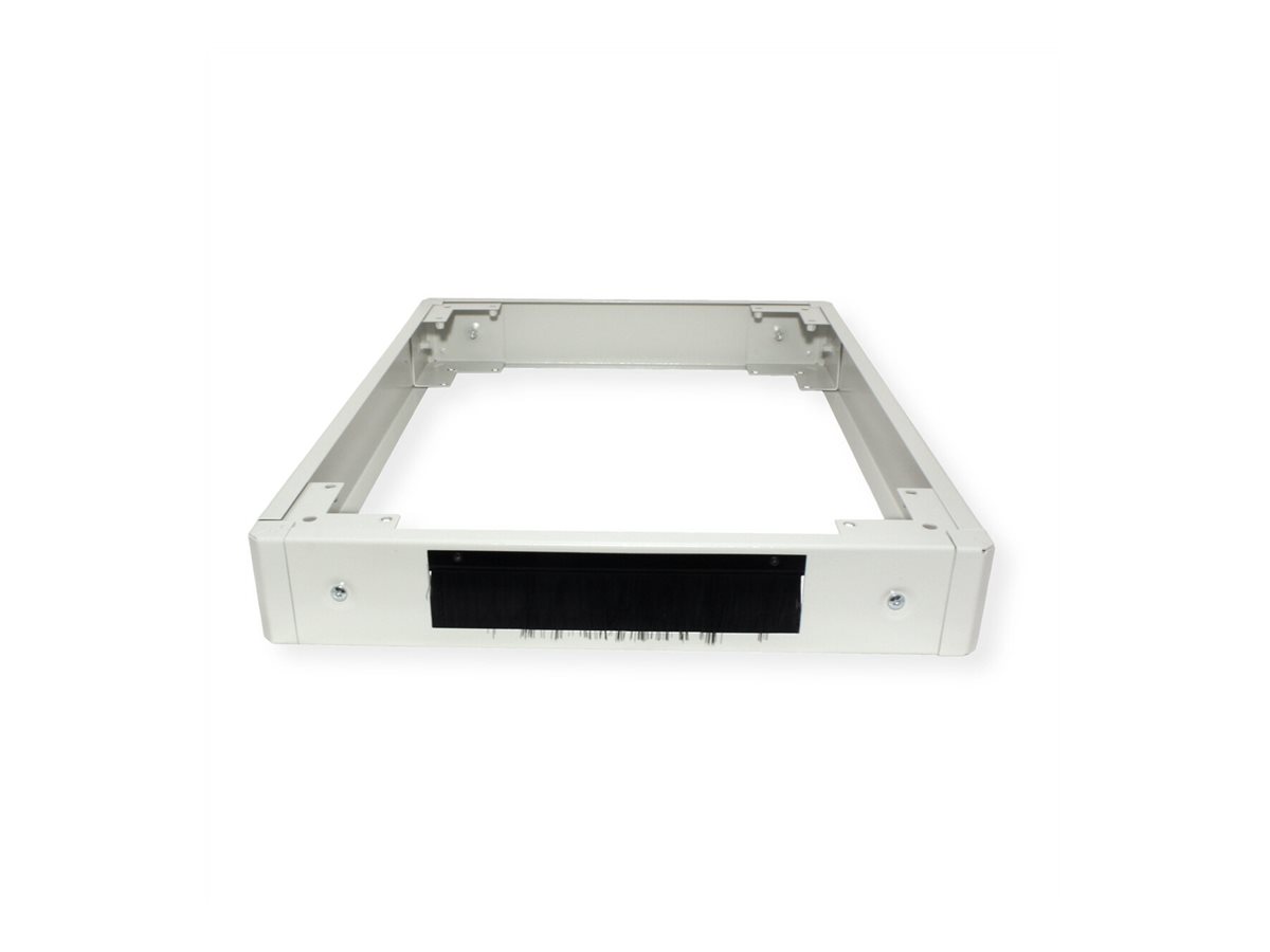 ROLINE Rack-Basis - 600 x 800 mm (B x T) - RAL 7035, Hellgrau - 48.3 cm (19)