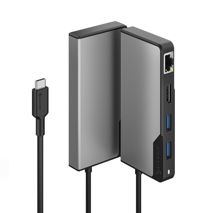 Alogic USB-C Fusion ALPHA 5-in-1 Hub V2 - Dockingstation