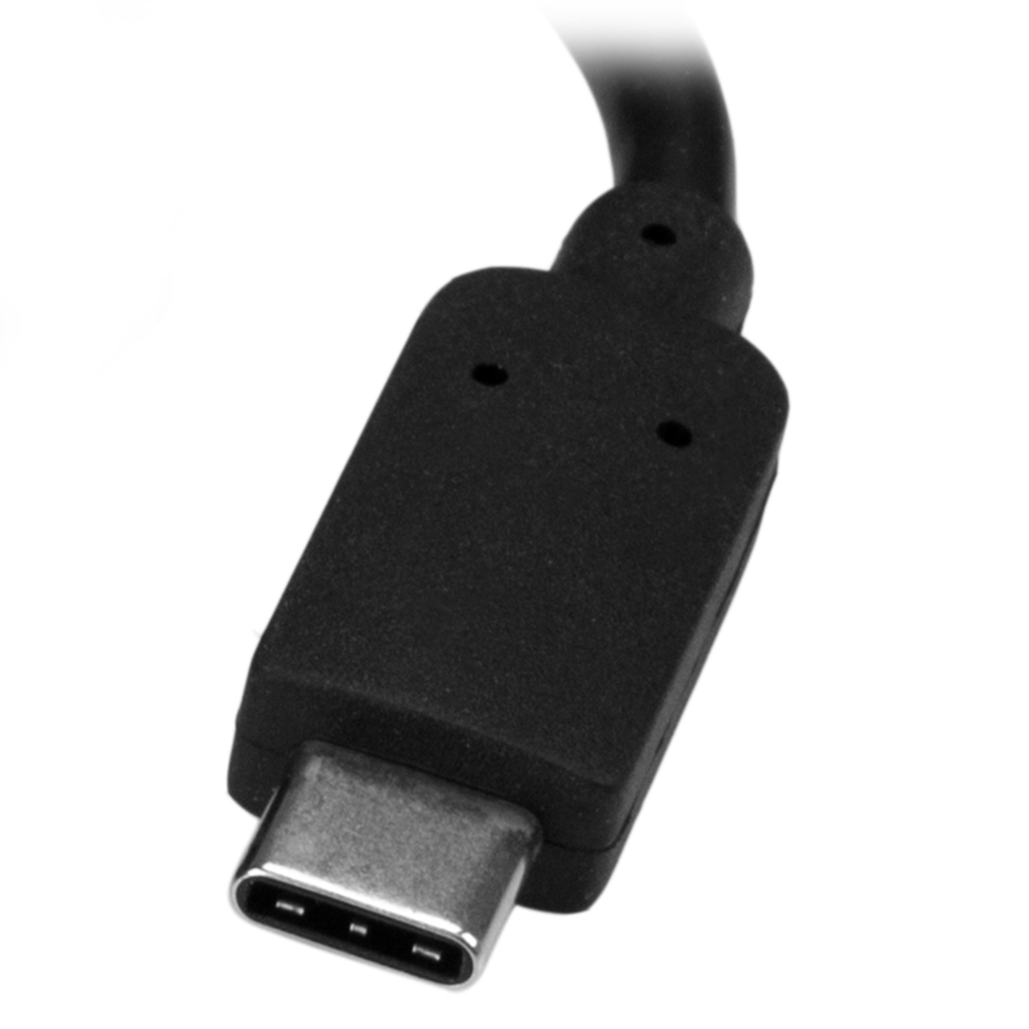 Adaptateur USB 3.1 type C mâle - Ethernet Gigabit RJ45 et 3 USB 3.0