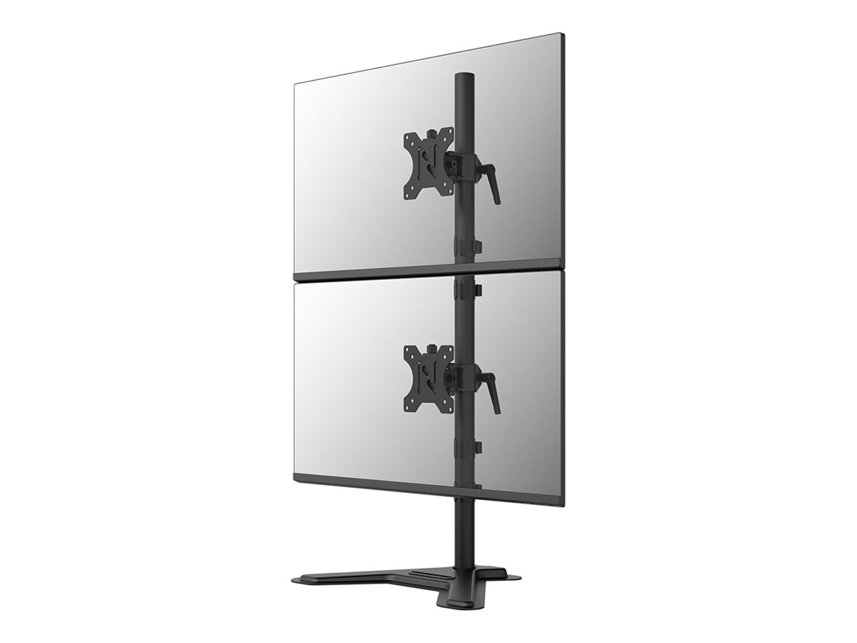 Neomounts DS45-600BL2V Support de moniteur double 10-32