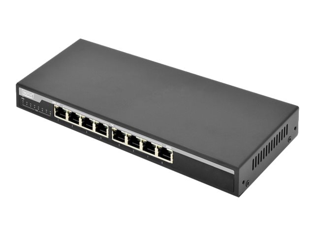 Digitus 8 Port Gigabit PoE Switch, Unmanaged