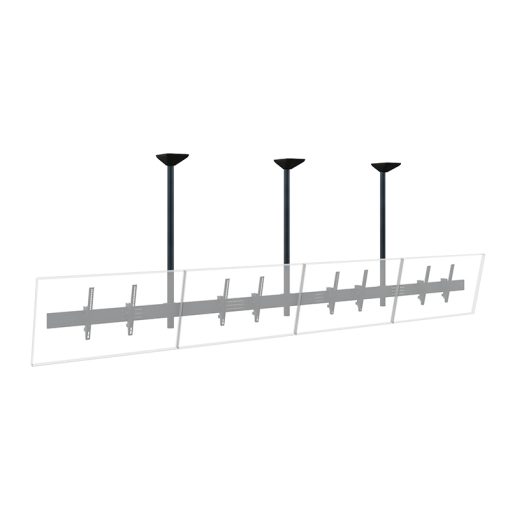 Hagor 3314 monitor mount / stand 165.1 cm (65) Ceiling Black