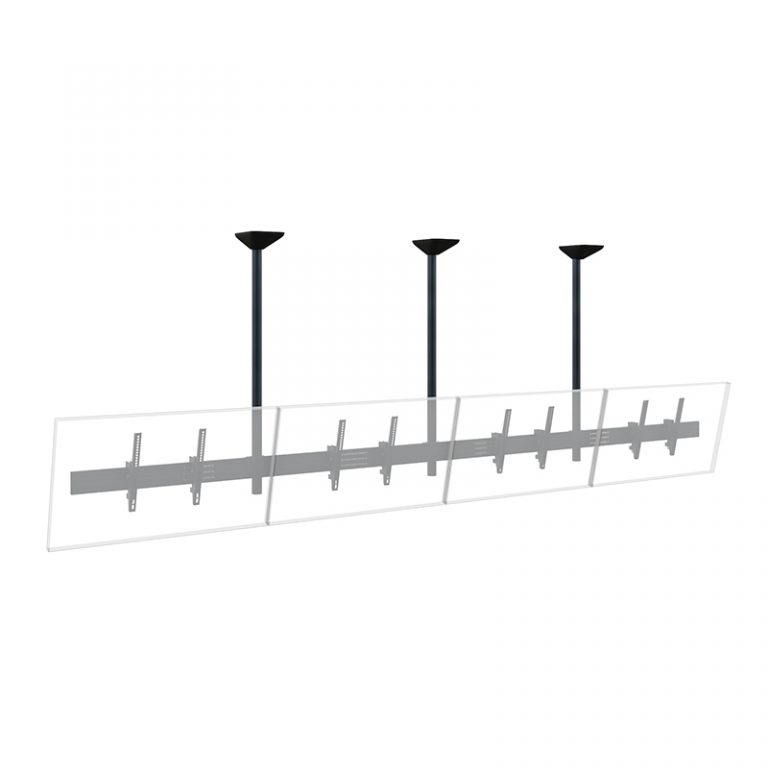 Hagor 3314 monitor mount / stand 165.1 cm (65) Ceiling Black
