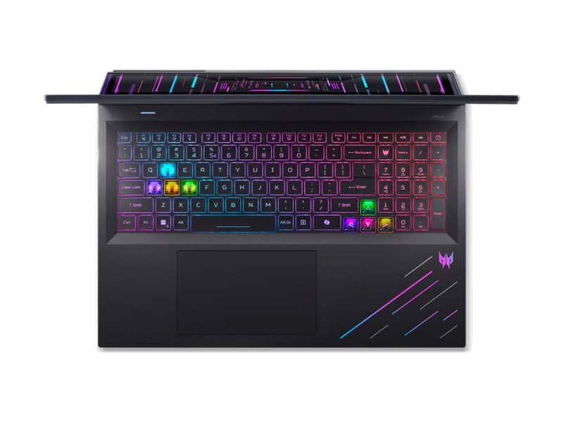 Acer Predator Helios 18 AI PH18-73 - Intel Core Ultra 9 275HX / 2.7 GHz - Win 11 Pro - GeForce RTX 5080 - 64 GB RAM - 1.024 TB SSD NVMe + 2.048 TB M.2 SSD Self-Encrypting Drive, NVM Express (NVMe)