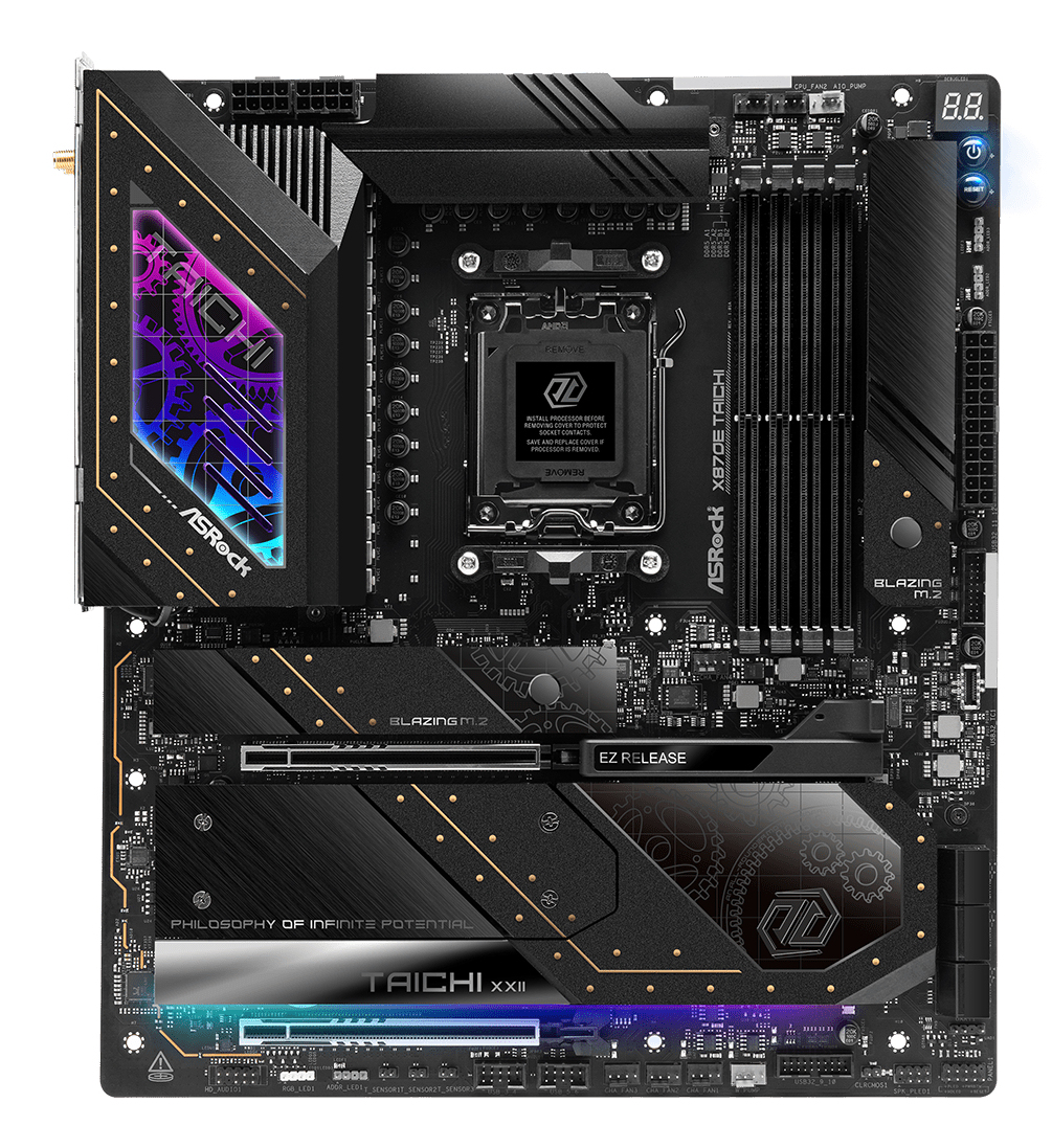 Asrock X870E Taichi AMD X870E Emplacement AM5 ATX �tendu