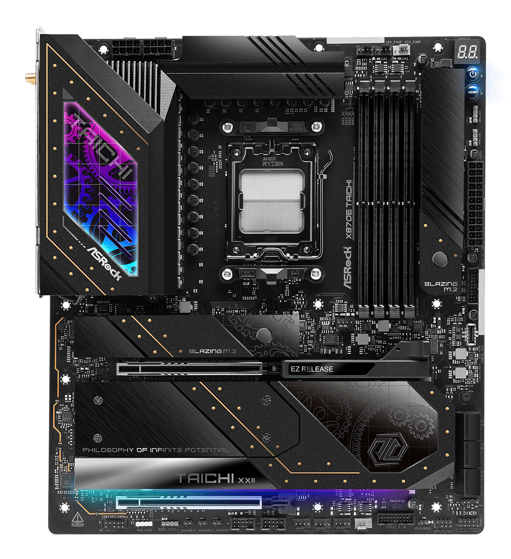 Asrock X870E Taichi AMD X870E Emplacement AM5 ATX �tendu