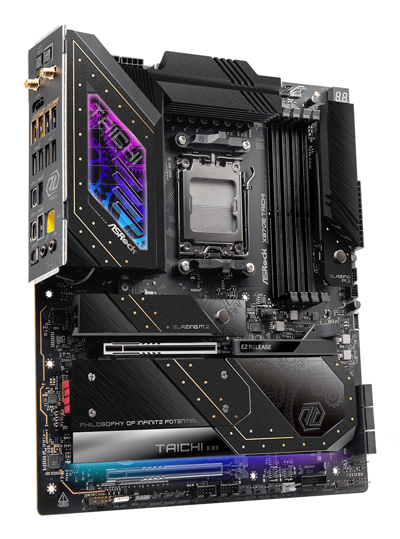 Asrock X870E Taichi AMD X870E Emplacement AM5 ATX �tendu