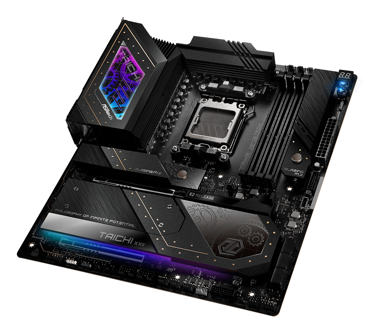 Asrock X870E Taichi AMD X870E Emplacement AM5 ATX �tendu