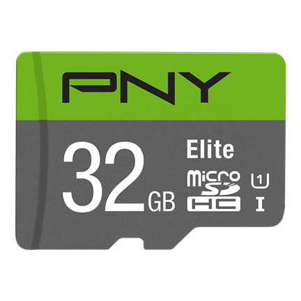 PNY Flash-Speicherkarte (microSDHC/SD-Adapter inbegriffen)