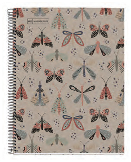MIQUELRIUS Collegeblock DIN A5 kariert bunt - B�rokleinmaterial - A5