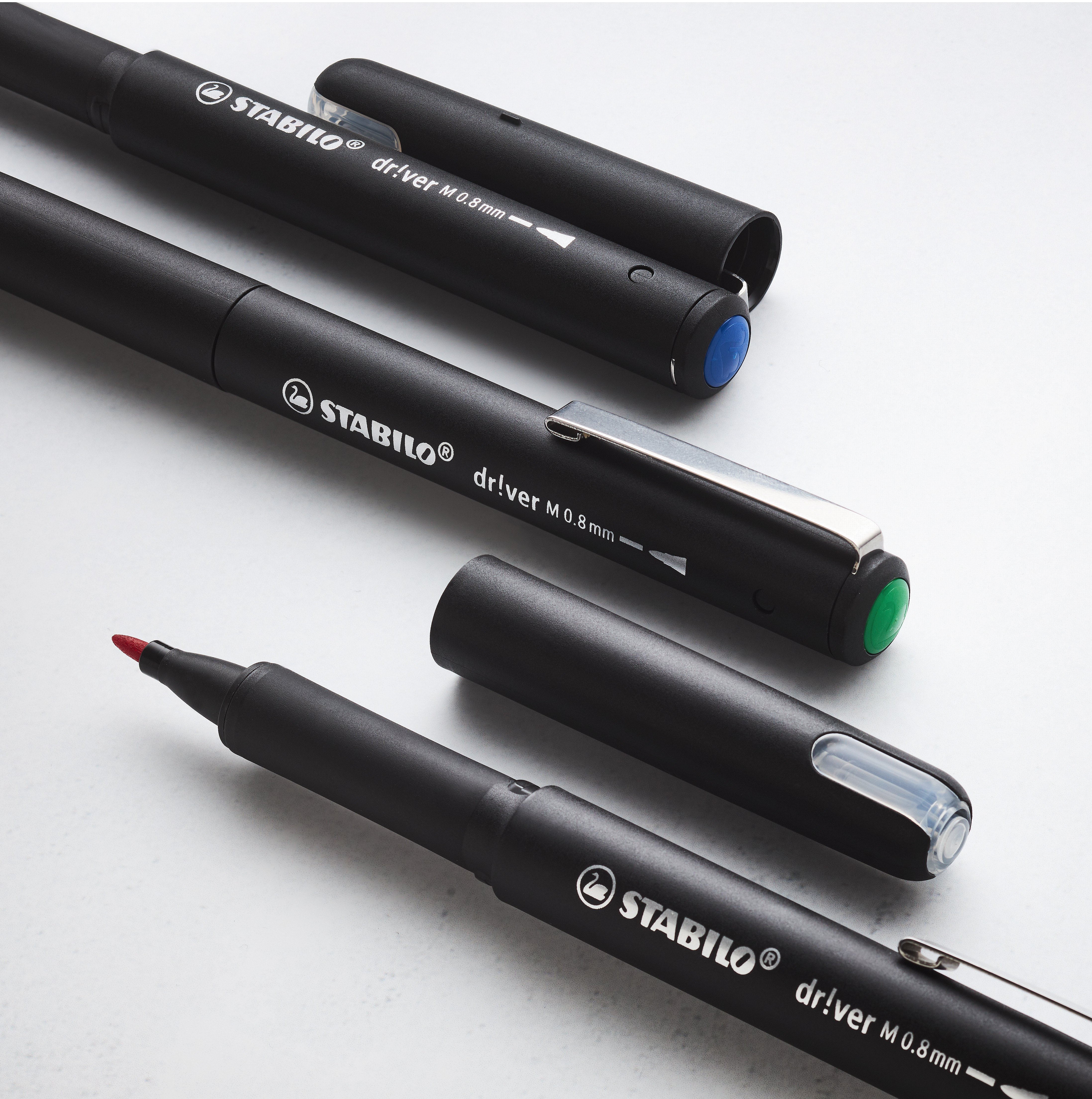 STABILO dr!ver Fineliner 0.8 mm gr�n