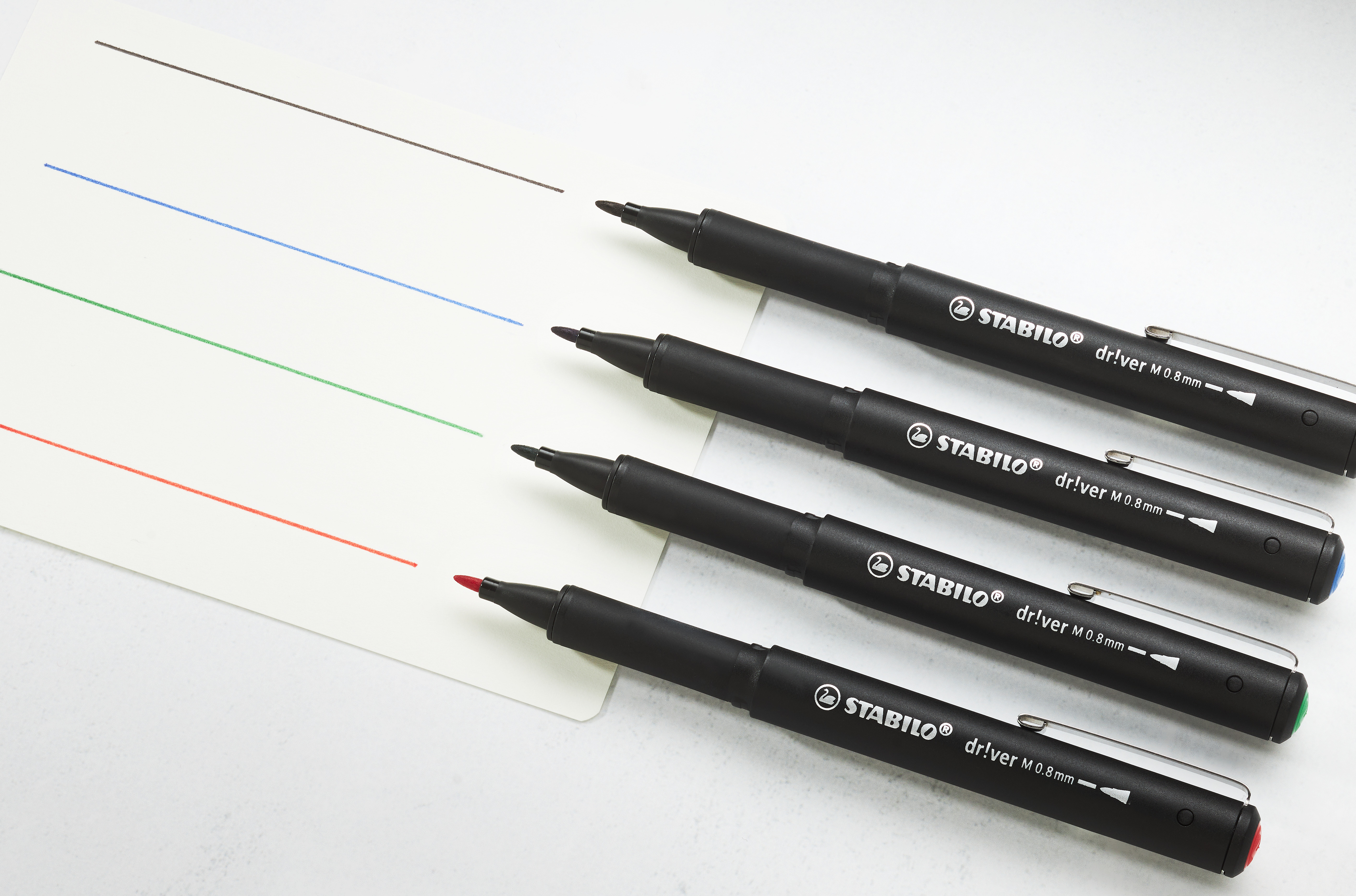 STABILO dr!ver Fineliner 0.8 mm gr�n