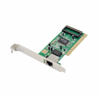Exsys PCI 1Gigabit Netzwerk Karte inkl. LP Bgel (Realtek Chip-Set) - Eingebaut - Kabelgebunden - PCI - Ethernet - Grn