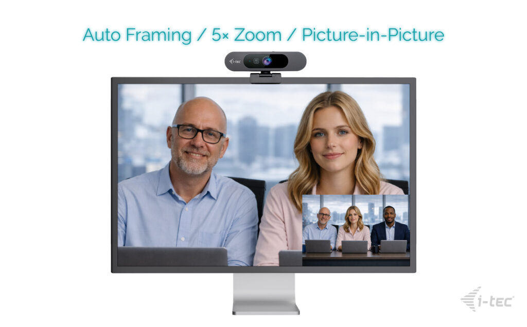 i-tec SOLOMON PRO 900 4K Webcam