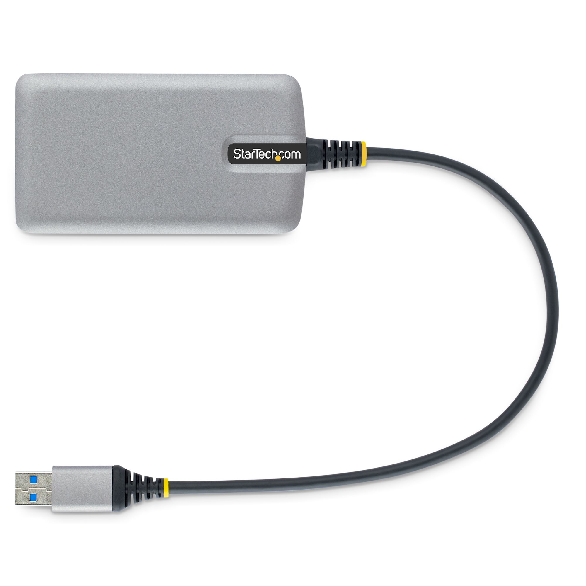 4-Port USB-A Powered Desktop Hub, USB Adapter