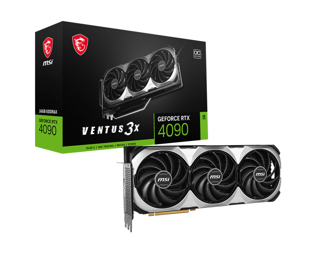 MSI GeForce RTX 4090 VENTUS 3X E 24G OC - Grafikkarten