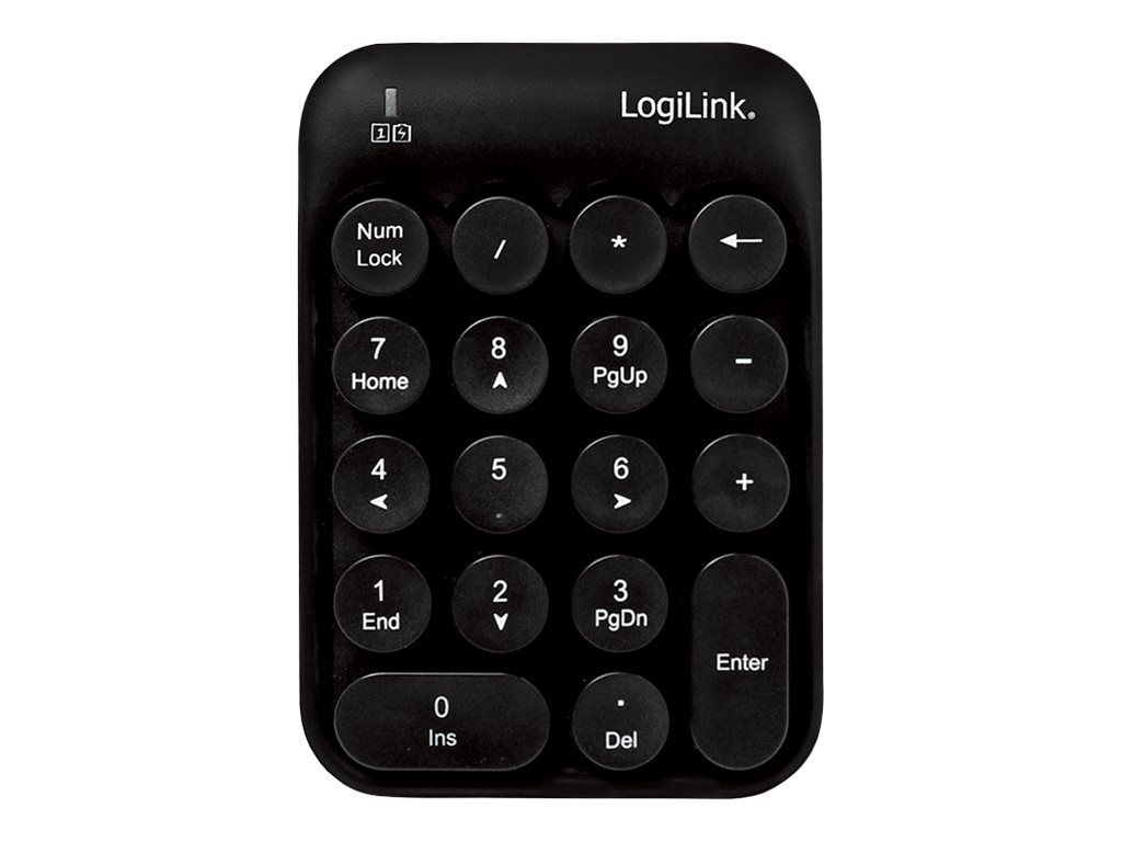 LogiLink ID0188 keyboard RF Wireless QWERTZ Black