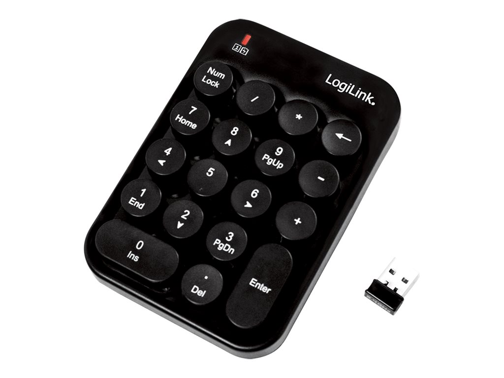 LogiLink ID0188 keyboard RF Wireless QWERTZ Black
