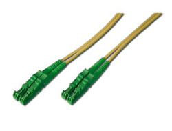 Digitus Cble de brassage  fibre optique, E2000 (8 APC) sur E2000 (8 APC), monomode