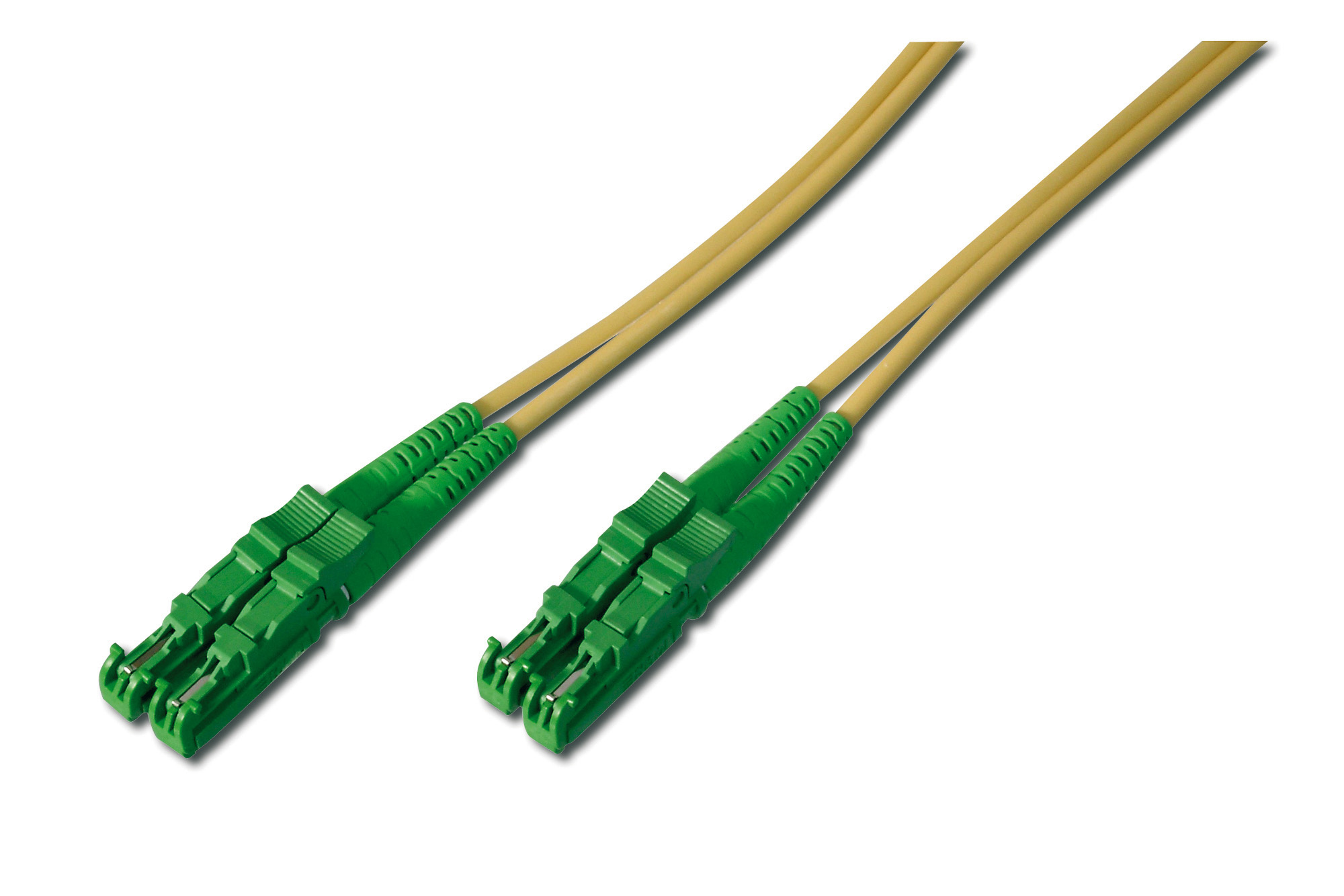 Digitus Cble de brassage  fibre optique, E2000 (8 APC) sur E2000 (8 APC), monomode