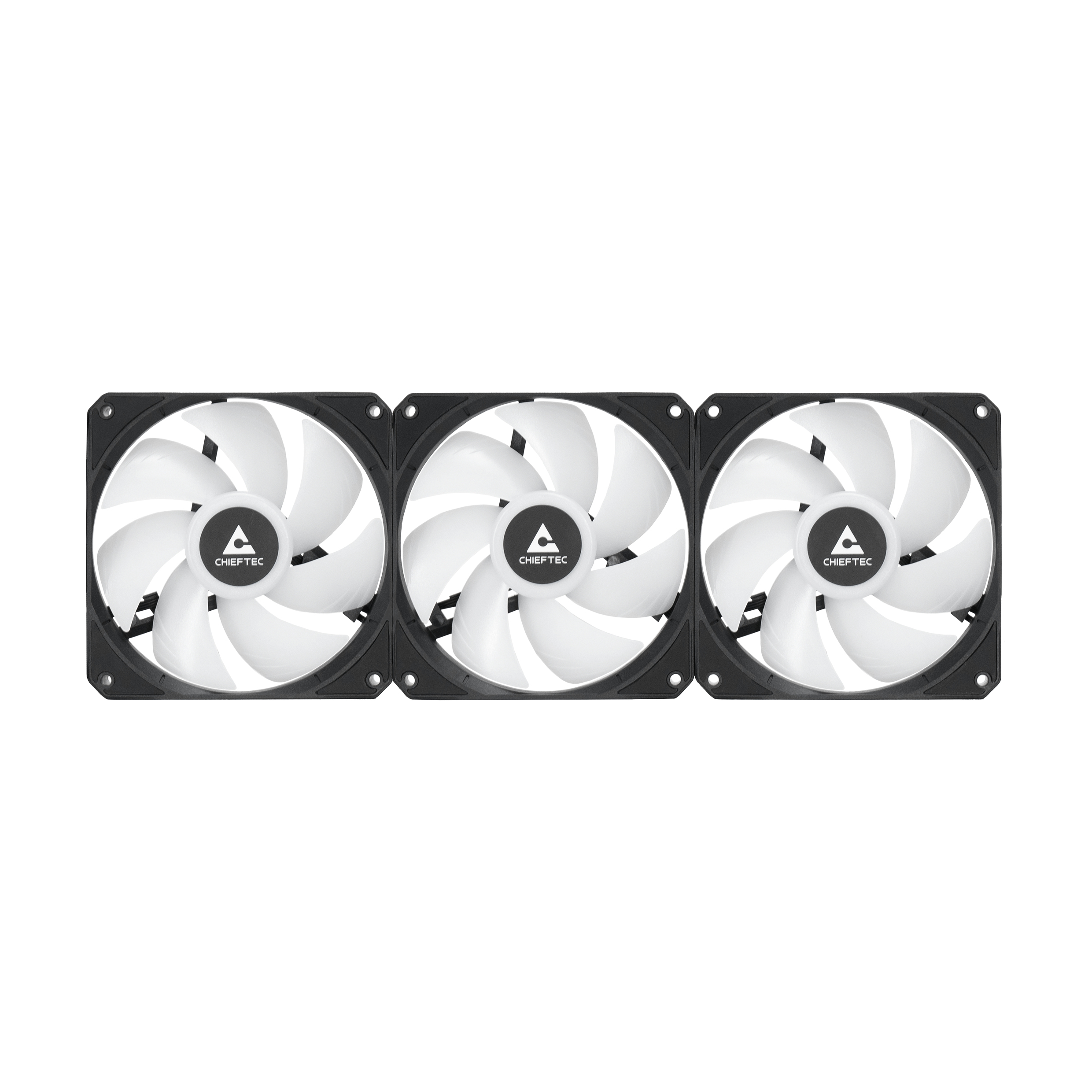 Chieftec CLC-360-VRM-RGB computer cooling system Computer case All-in-one liquid cooler 12 cm Black