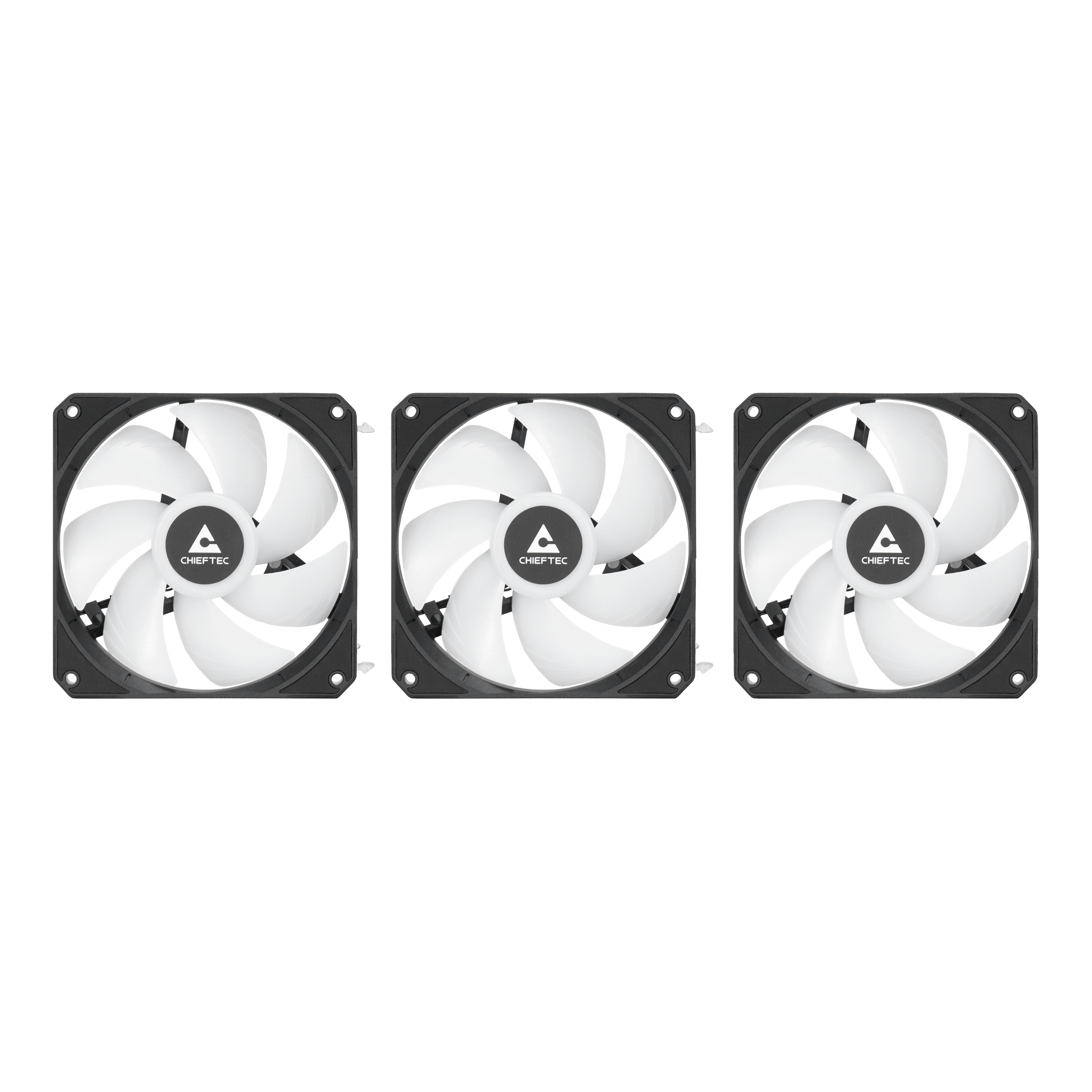 Chieftec CLC-360-VRM-RGB computer cooling system Computer case All-in-one liquid cooler 12 cm Black