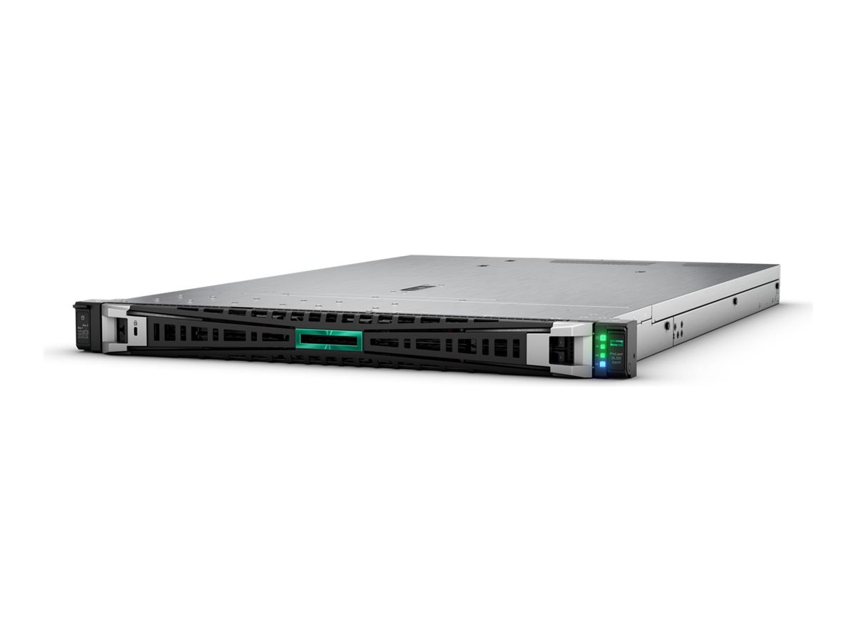 HPE ProLiant DL325 Gen11 - Server - Rack-Montage - 1U - 1-Weg - 1 x EPYC 9115 / 2.6 GHz - RAM 64 GB - SATA/SAS/NVMe - Hot-Swap 6.4 cm (2.5)