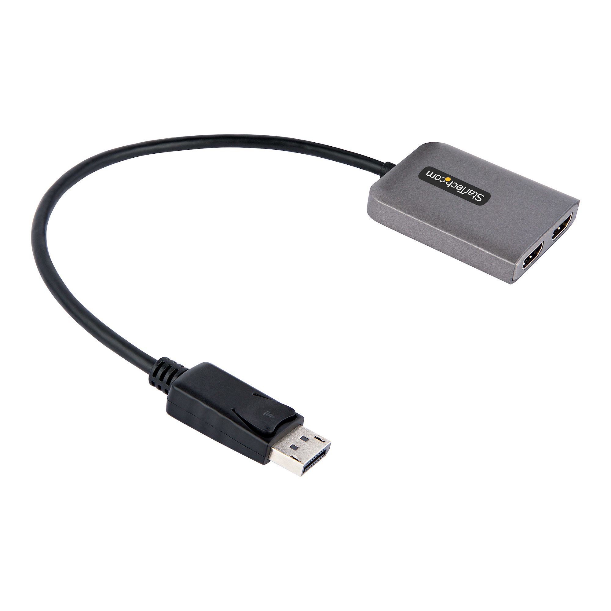 StarTech.com Hub Concentrador MST USB-C a 2 Puertos HDMI - HDMI Doble de 4K  a 60Hz - Adaptador Multimonitor USB Tipo C con Cable de 30cm para Portátil