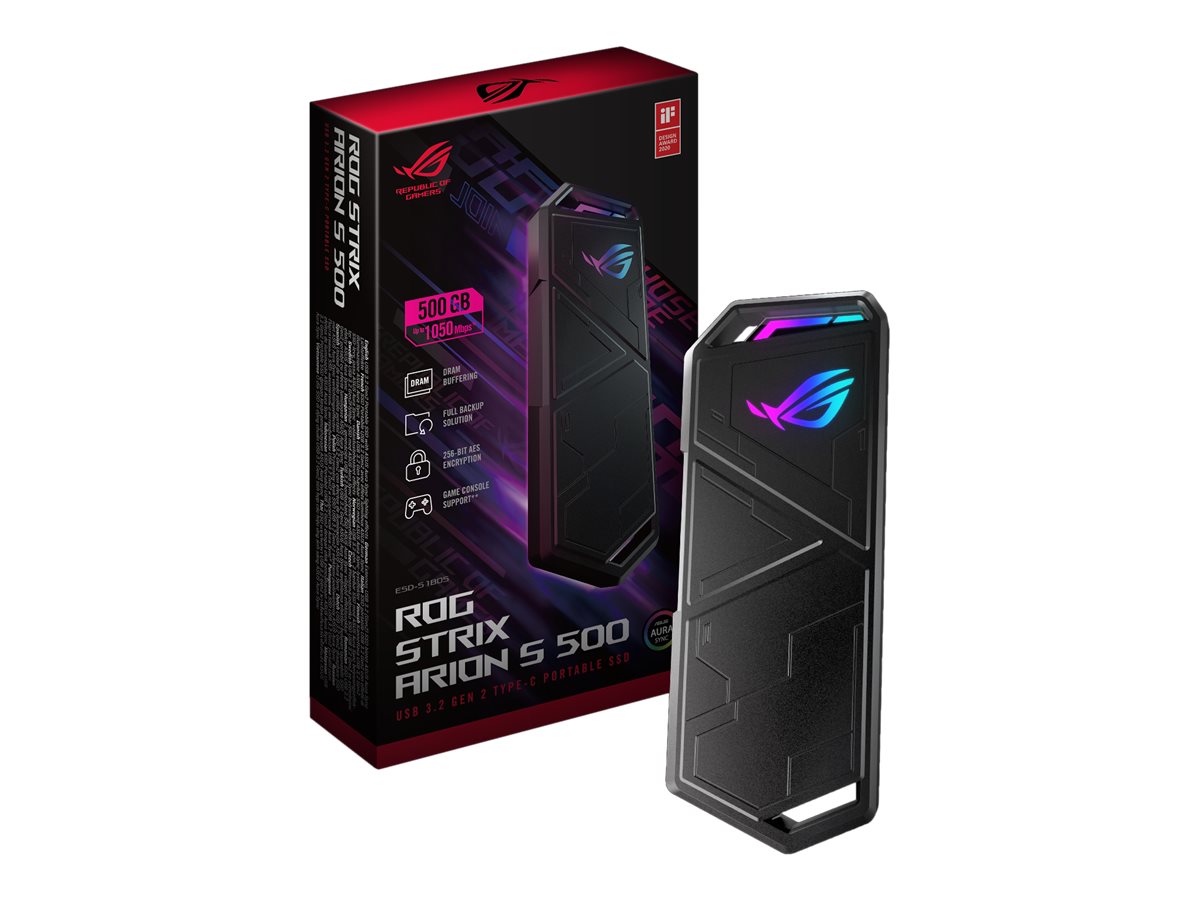 ASUS ROG Strix Arion S500 500 GB Nero