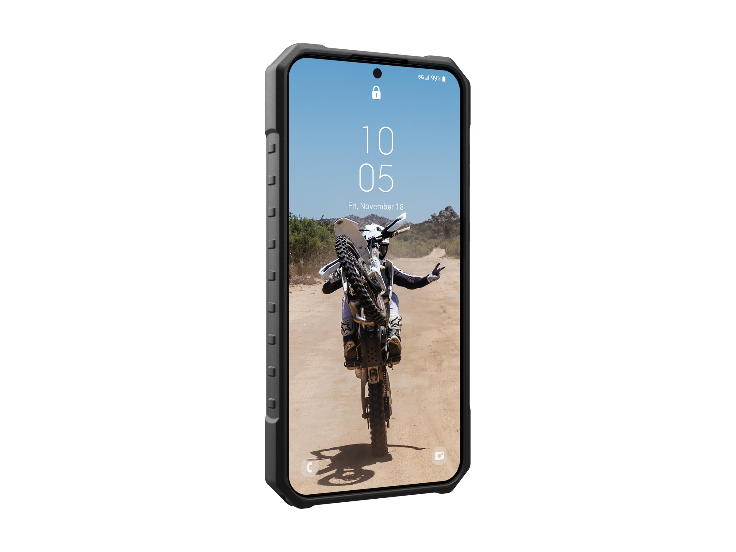 Urban Armor Gear UAG Pathfinder Series - Hintere Abdeckung fr Mobiltelefon - widerstandsfhig - Thermoplastisches Polyurethan (TPU)
