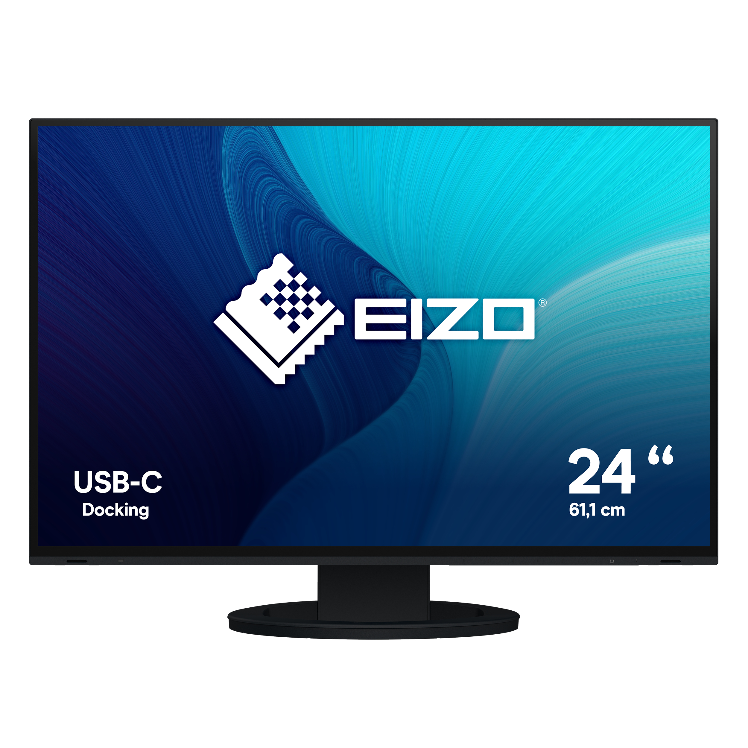 EIZO FlexScan EV2485-BK Monitor PC 61,2 cm (24.1) 1920 x 1200 Pixel WUXGA LCD Nero