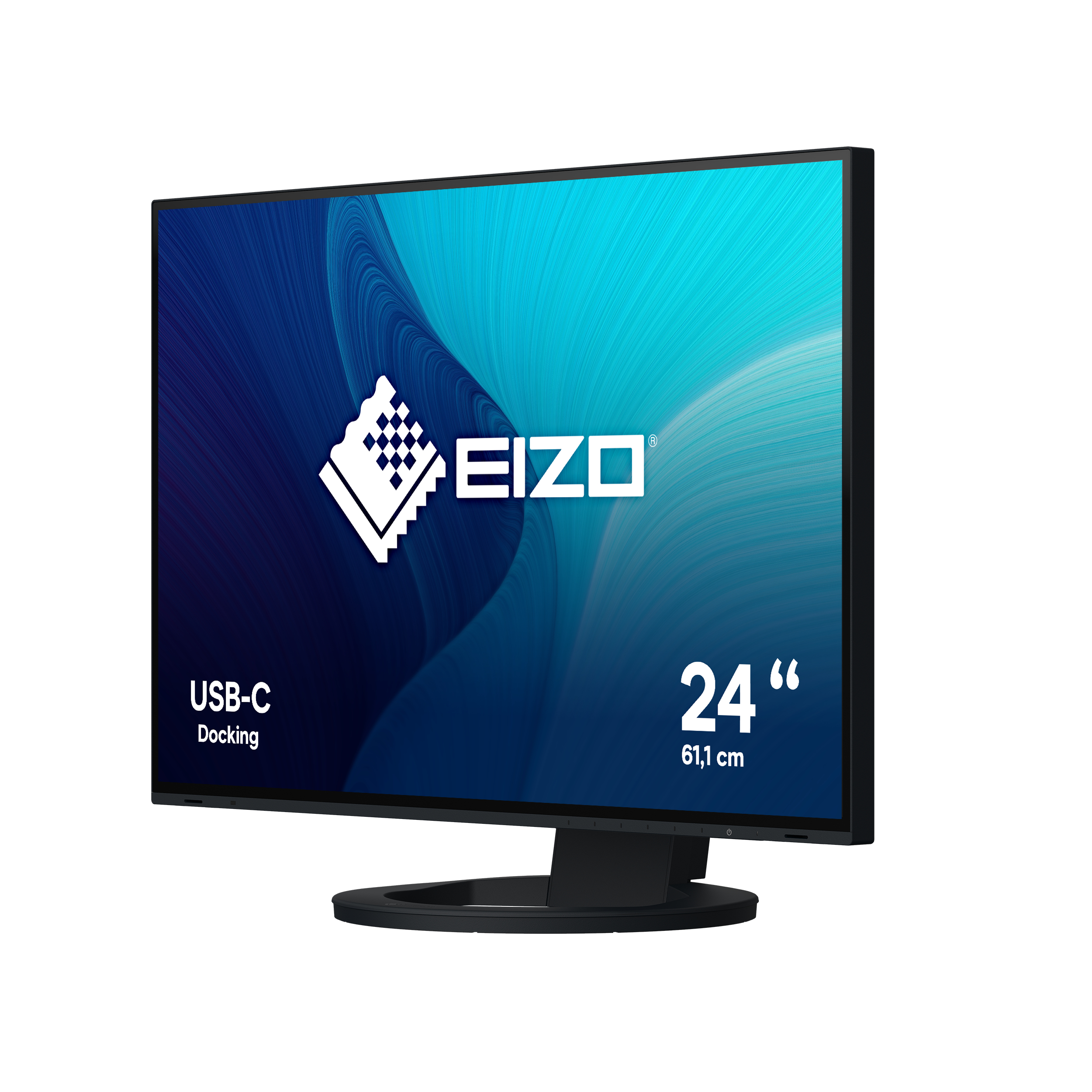 EIZO FlexScan EV2485-BK Monitor PC 61,2 cm (24.1) 1920 x 1200 Pixel WUXGA LCD Nero
