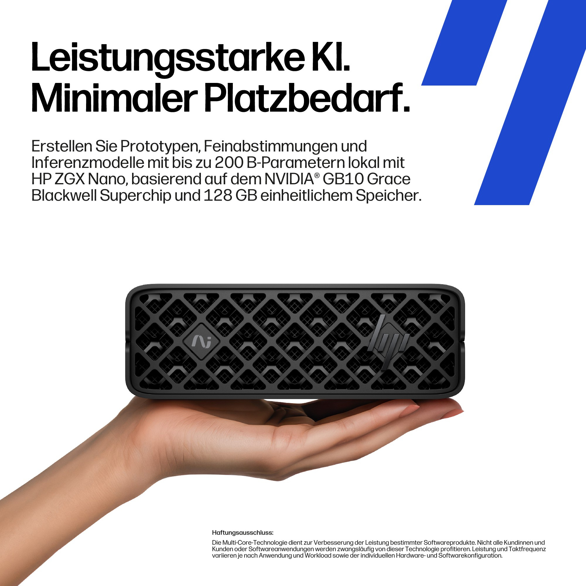 HP ZGX Nano G1n AI Station - Mini - 1 x GB10