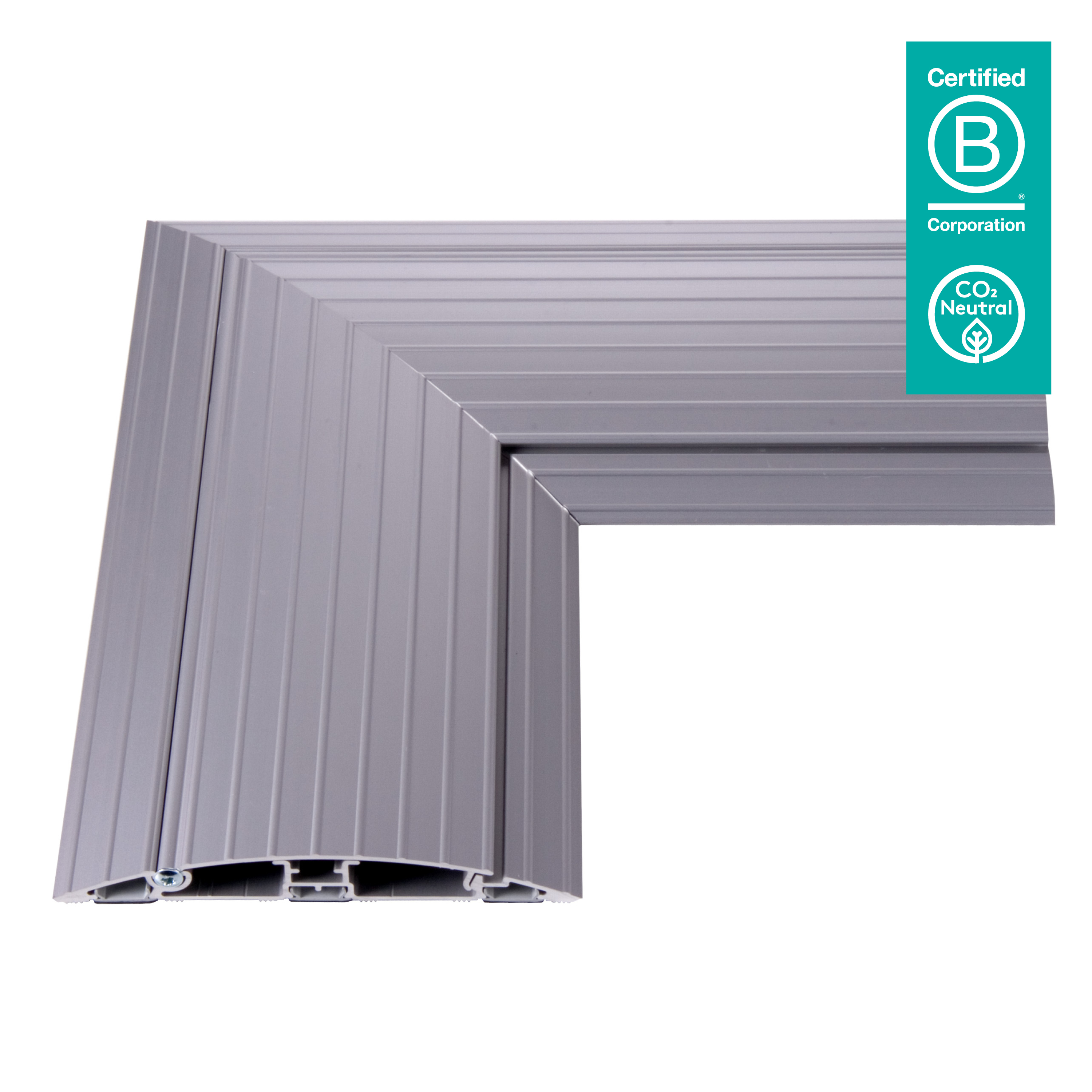Dataflex Kabel-Floor-Guard - Silber