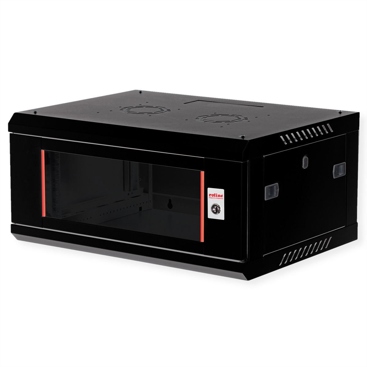 ROLINE 19 Zoll Wandgehuse Basic Plus 600x450 BxT schwarz - Wandgehuse