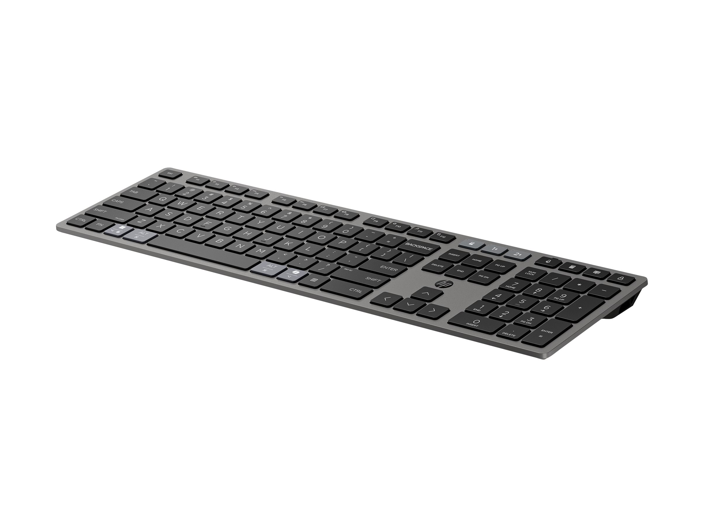HP Combinazione di tastiera e mouse wireless ricaricabili multidispositivo 725