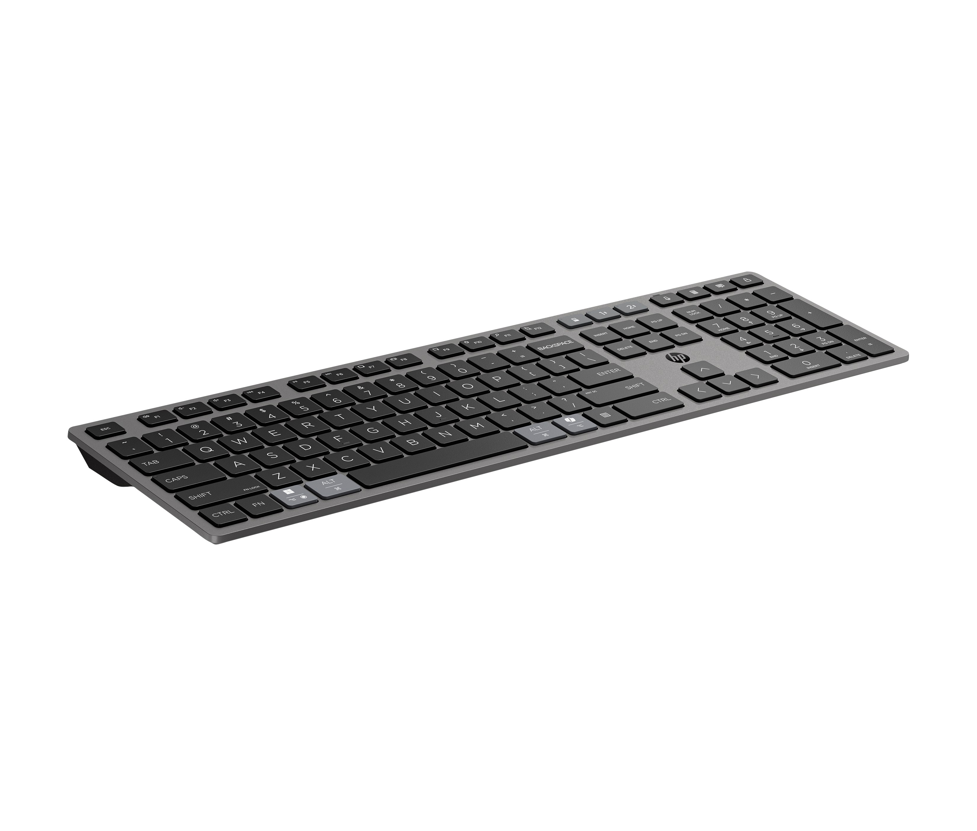 HP Combinazione di tastiera e mouse wireless ricaricabili multidispositivo 725