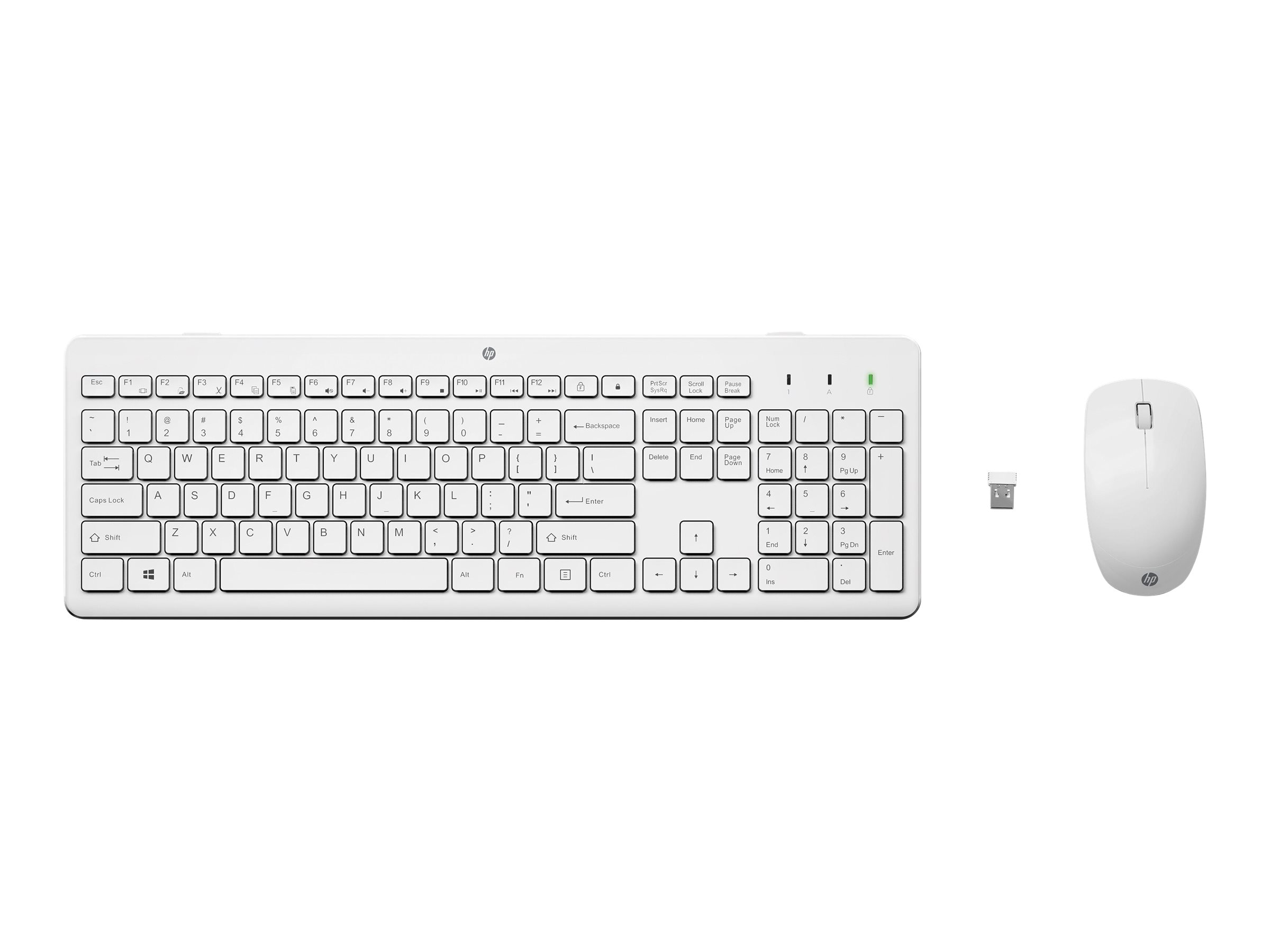 HP HP Combo Keyboard Mouse 3L1F0AA#ABD 230 Wireless | and