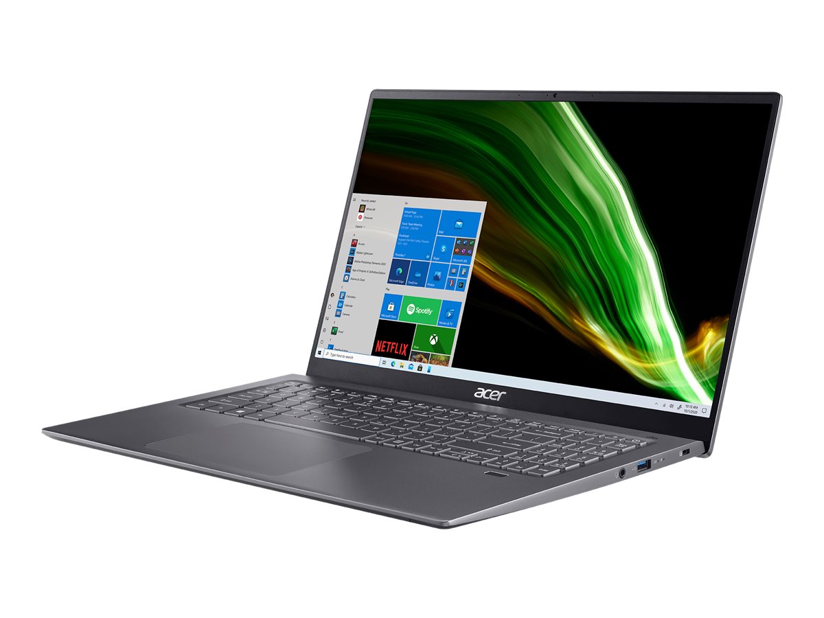 Acer Swift 3 SF316-51-53KZ i5-11300H Computer portatile 40,9 cm (16.1) Full HD Intel� Core i5 16 GB LPDDR4x-SDRAM 512 GB SSD Wi-Fi 6 (802.11ax) Linux Grigio