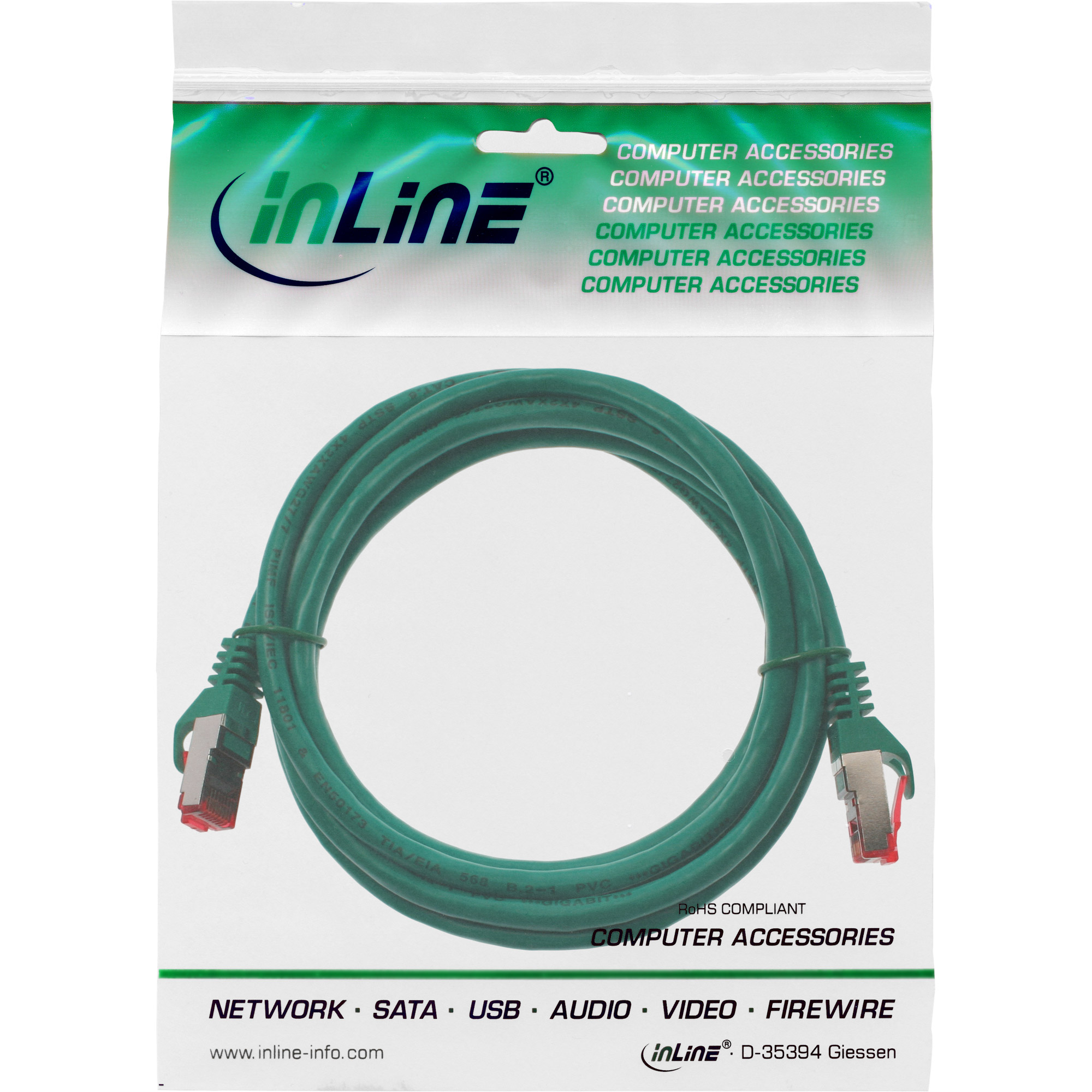 InLine Patch-Kabel - RJ-45 (M) bis RJ-45 (M)