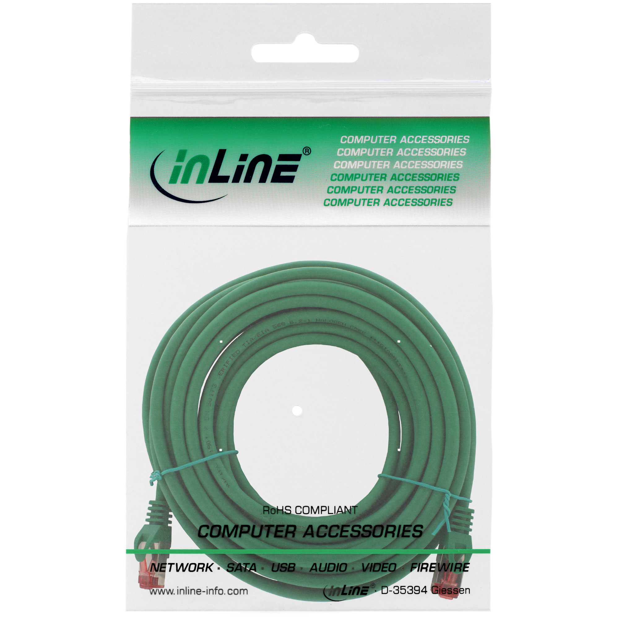 InLine Patch-Kabel - RJ-45 (M) bis RJ-45 (M)
