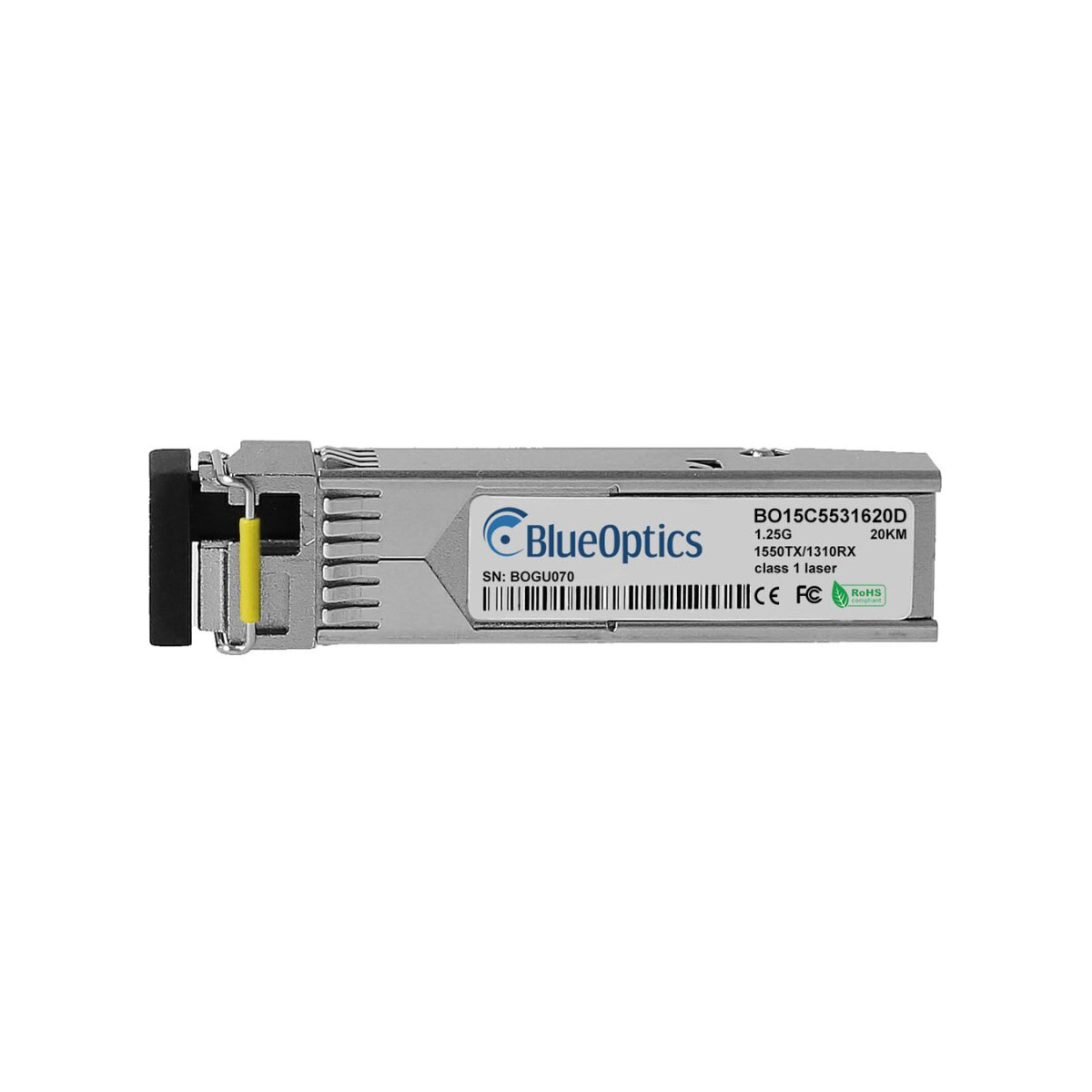 BlueOptics SFPGLX20B15D-w-BO network transceiver module Fiber optic 1250 Mbit/s SFP