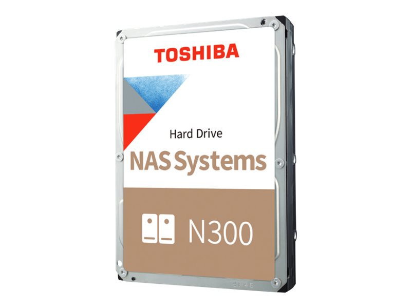 Toshiba N300 NAS Hard Drive 10TB 512MB - Festplatte - Serial ATA