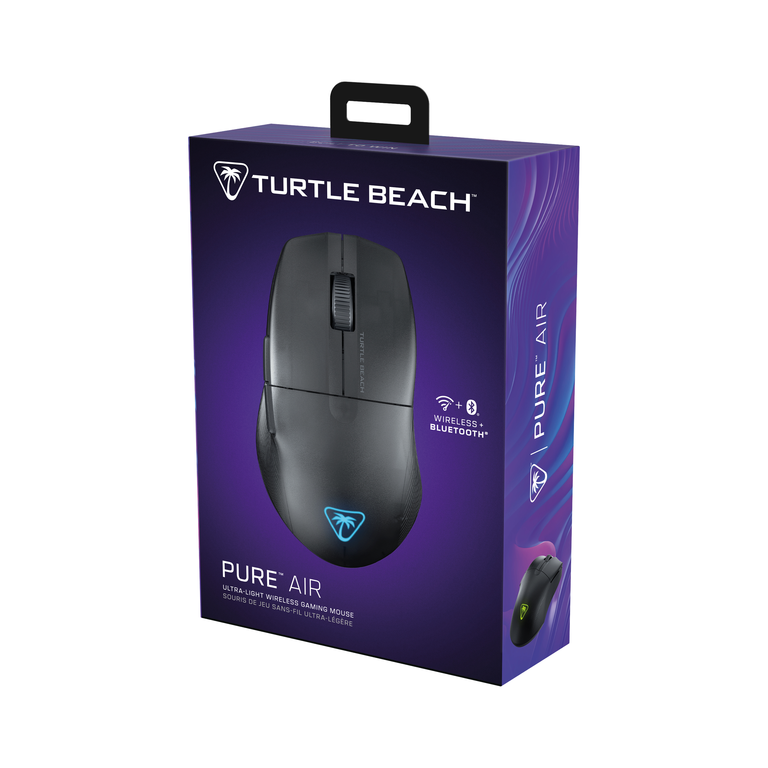 Turtle Beach Pure Air Gaming-Maus Schwarz - Maus - 26.000 dpi