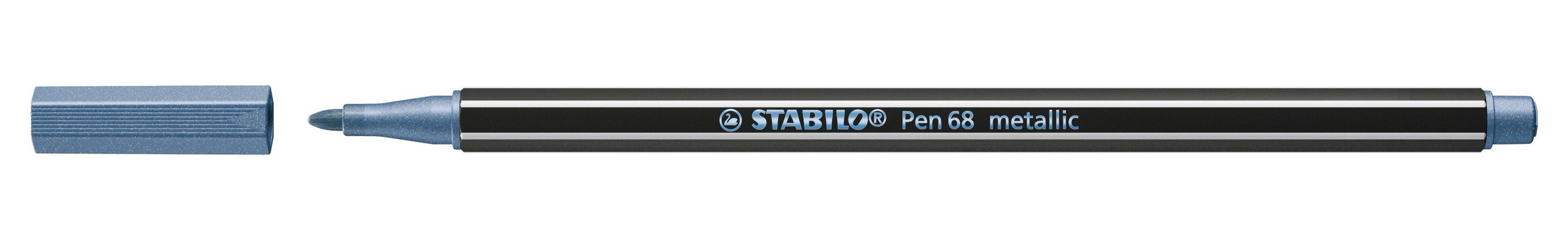 STABILO Pen 68 metallic rotulador Medio Azul 1 pieza(s)