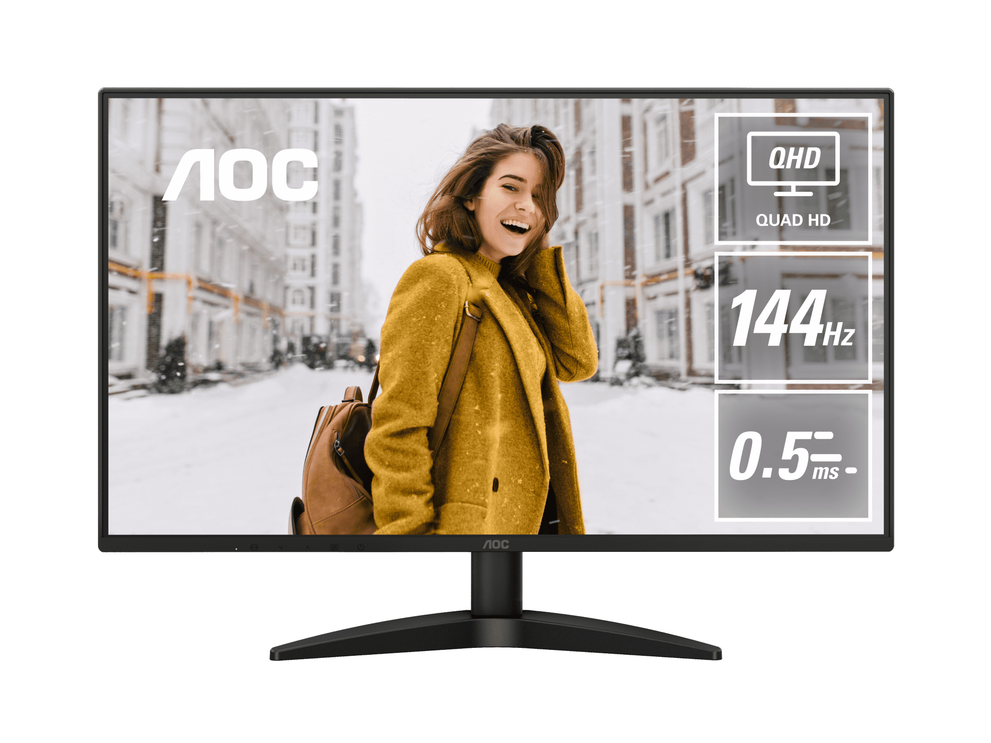 AOC B3 Q27B36X computer monitor 68.6 cm (27) 2560 x 1440 pixels Quad HD LED Black
