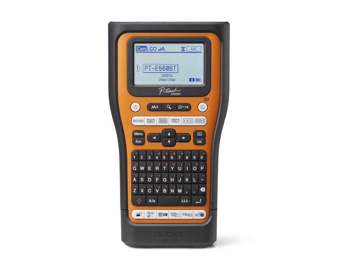 Brother P-Touch PT-E560BTSP - Beschriftungsger�t - s/w - Thermotransfer - Rolle (2,4 cm)